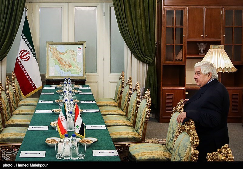 دیدار وزیر امور خارجه سوریه با دبیر شورای عالی امنیت ملی