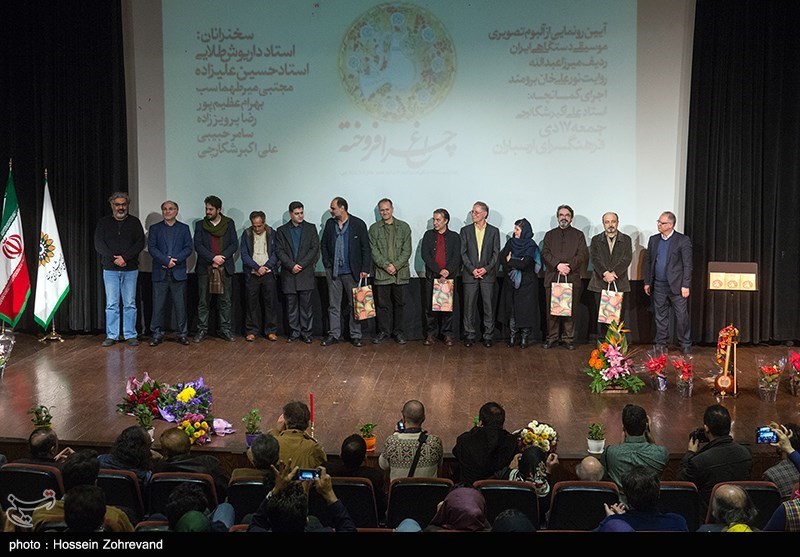 آئین رونمایی و انتشار آلبوم تصویری چراغ افروخته و ردیف های موسیقی