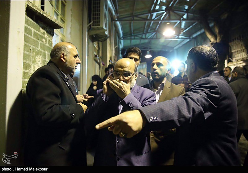 وداع با پیکر آیت الله هاشمی رفسنجانی در حسینیه جماران