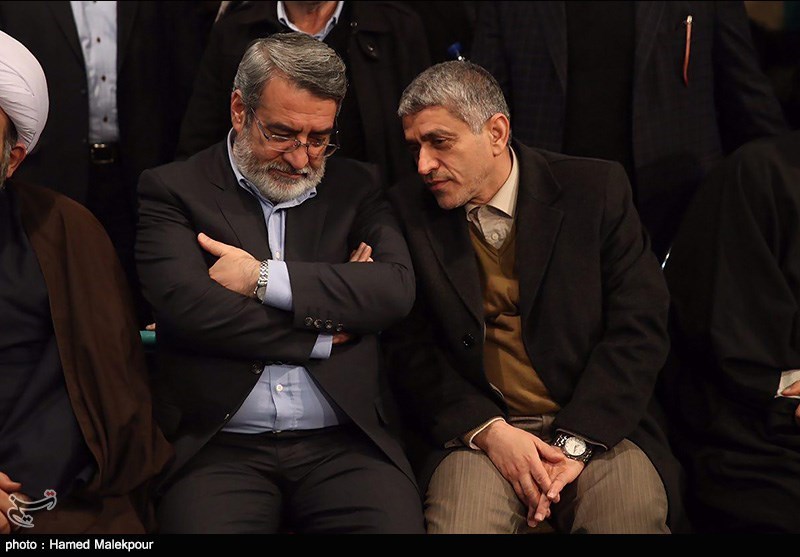 وداع با پیکر آیت الله هاشمی رفسنجانی در حسینیه جماران