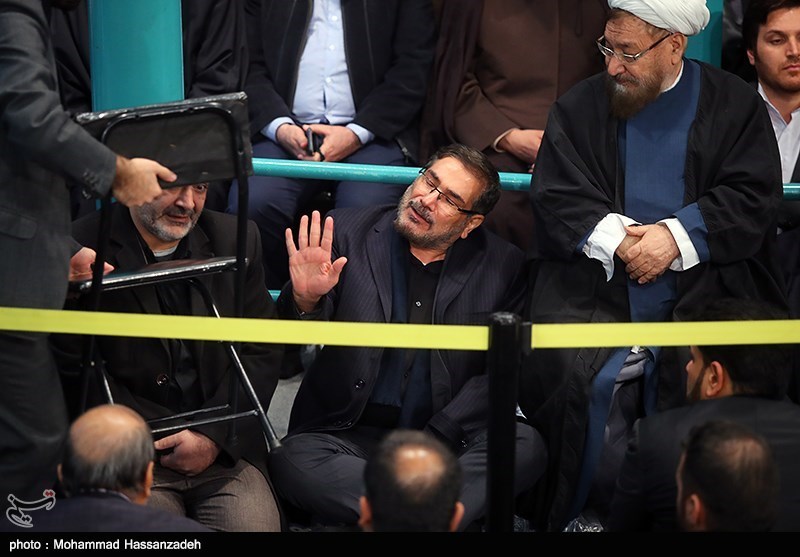 وداع با پیکر آیت الله هاشمی رفسنجانی در حسینیه جماران -5