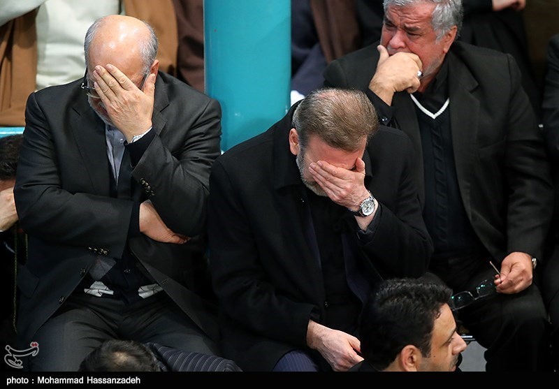 وداع با پیکر آیت الله هاشمی رفسنجانی در حسینیه جماران -5