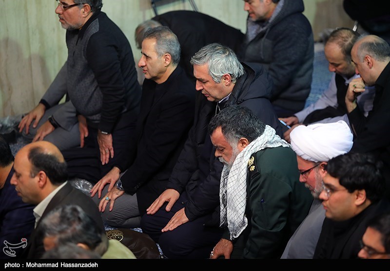 وداع با پیکر آیت الله هاشمی رفسنجانی در حسینیه جماران -5