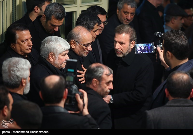 وداع با پیکر آیت الله هاشمی رفسنجانی در حسینیه جماران -5