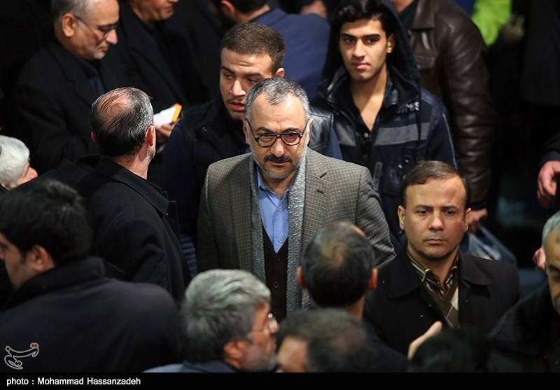 وداع با پیکر آیت الله هاشمی رفسنجانی در حسینیه جماران -5