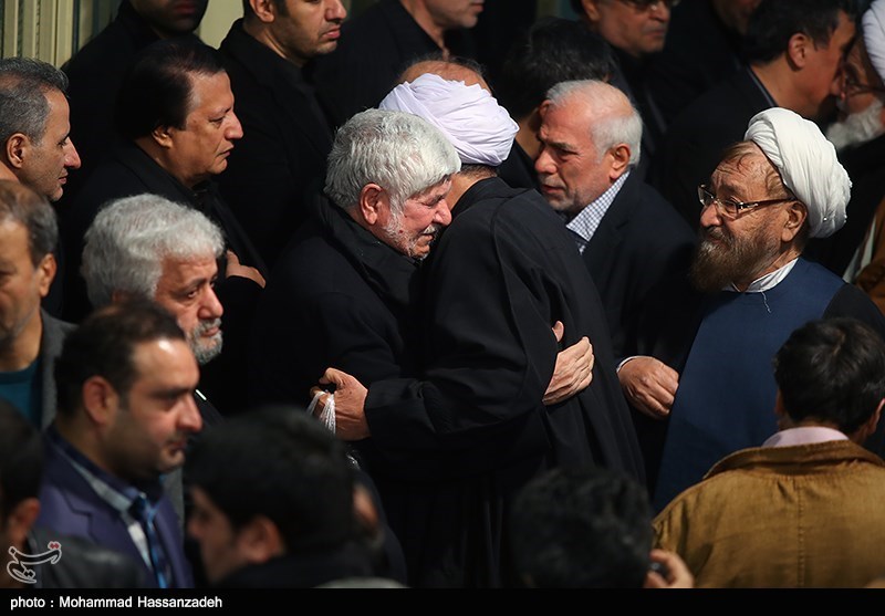 وداع با پیکر آیت الله هاشمی رفسنجانی در حسینیه جماران -5