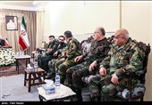 یادبود آیت الله هاشمی رفسنجانی در سفارت ایران در سوریه