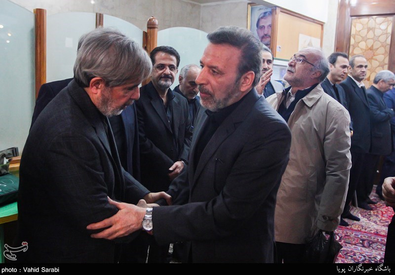 مراسم ترحیم پدر آصفی