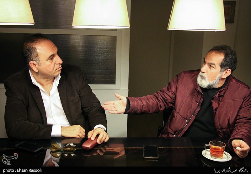 سعید سهیلی کارگردان و حمید فرخ نژاد تهیه کننده و بازیگر فیلم گشت 2