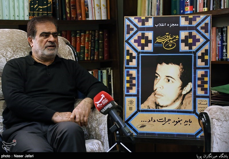 سردار فتح الله جعفری رییس هیات مدیره موسسه شهید حسن باقری