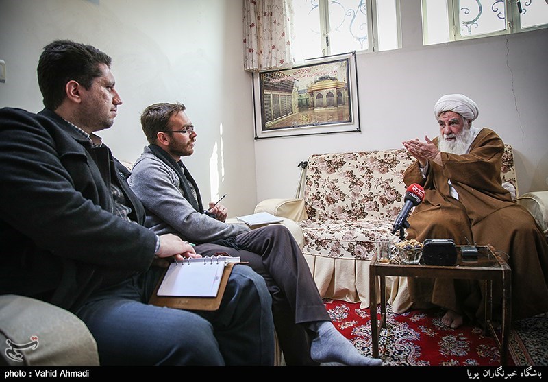 آیت الله محمدحسن قافی استاد دروس عالی حوزه