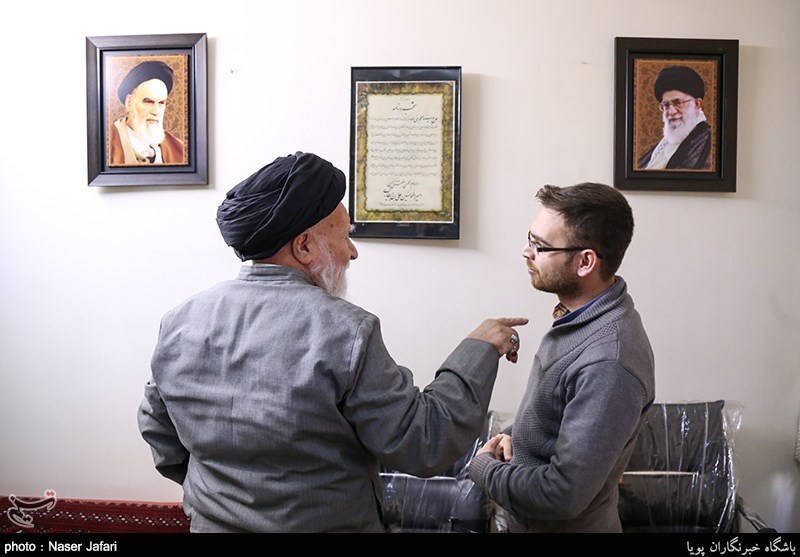 آیت الله سیدرضا بنی طبا از شاگردان امام خمینی(ره)