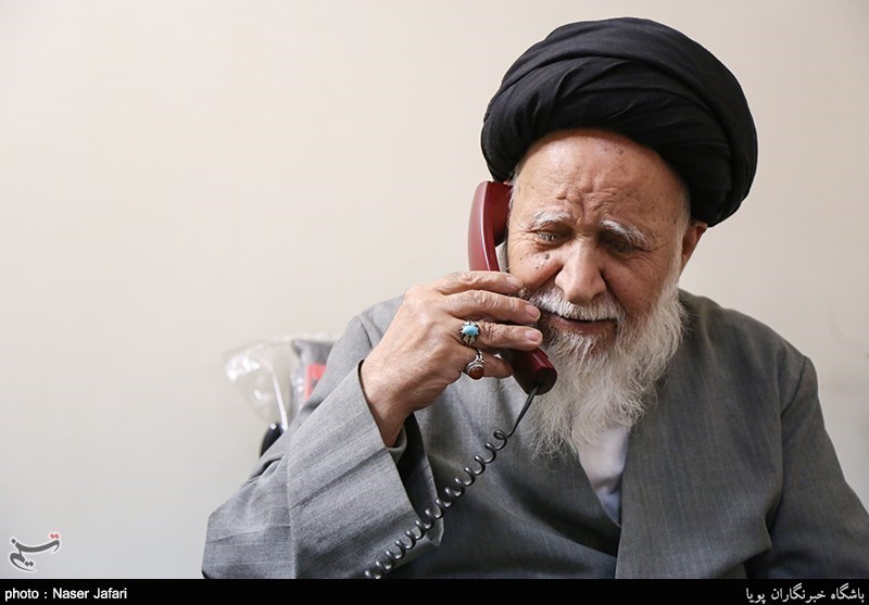 آیت الله سیدرضا بنی طبا از شاگردان امام خمینی(ره)