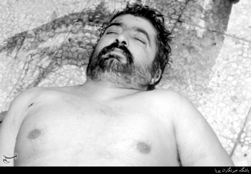 جنازه «سالار جاف» پس از اعدام