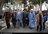 مراسم تجلیل از شهدای ادیان توحیدی در آرامستان کلیمیان