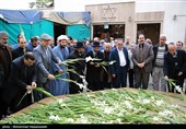 مراسم تجلیل از شهدای ادیان توحیدی در آرامستان کلیمیان