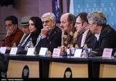 نشست خبری فیلم پشت دیوار سکوت - سی و پنجمین جشنواره فیلم فجر