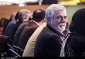 حسین پاکدل بازیگر در نشست خبری فیلم پشت دیوار سکوت - سی و پنجمین جشنواره فیلم فجر