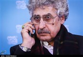 مسعود جعفری جوزانی کارگردان در نشست خبری فیلم پشت دیوار سکوت - سی و پنجمین جشنواره فیلم فجر