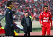 دیدار تیم های فوتبال پرسپولیس و تراکتورسازی