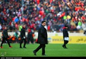 دیدار تیم های فوتبال پرسپولیس و تراکتورسازی