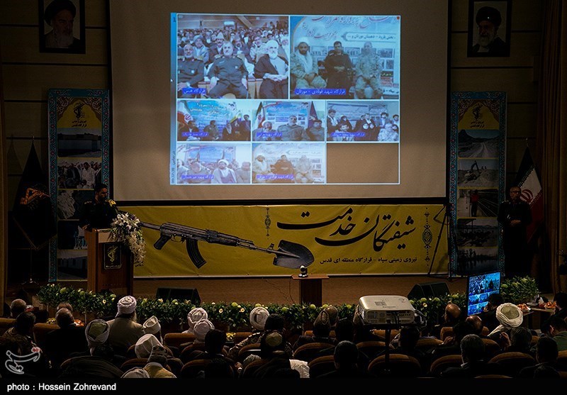 افتتاح پروژه‌های محرومیت زدایی نیروی زمینی سپاه در استان سیستان و بلوچستان