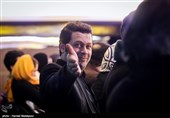 پژمان بازغی در نشست خبری فیلم اسرافیل - سی و پنجمین جشنواره فیلم فجر