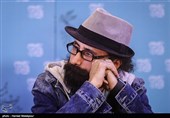 مسعود سلامی مدیر فیلمبرداری در نشست خبری فیلم گشت 2 - سی و پنجمین جشنواره فیلم فجر