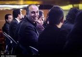 حمید فرخ‌نژاد بازیگر در نشست خبری فیلم گشت 2 - سی و پنجمین جشنواره فیلم فجر