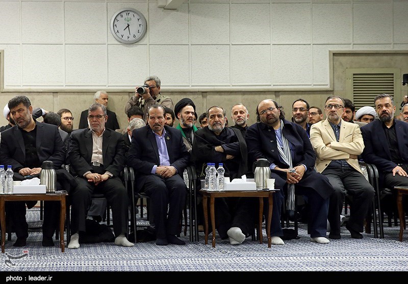 دیدار جمعی از شاعران مذهبی در آستانه شهادت حضرت فاطمه زهرا (س)