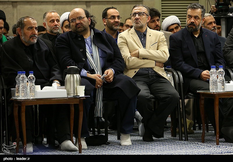 دیدار جمعی از شاعران مذهبی در آستانه شهادت حضرت فاطمه زهرا (س)