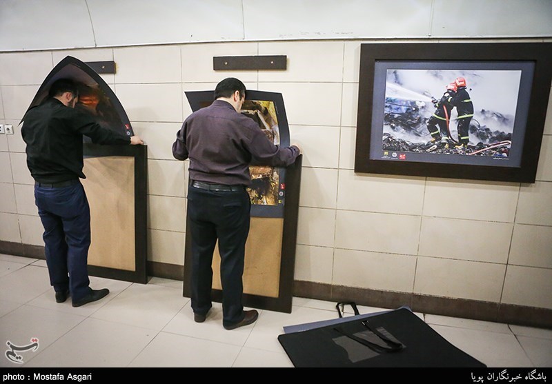 افتتاح نمایشگاه عکس حادثه پلاسکو