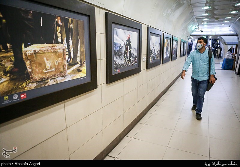 افتتاح نمایشگاه عکس حادثه پلاسکو