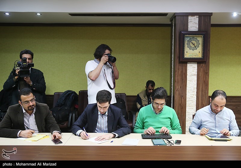 نشست خبری سخنگوی جنبش النجباء در خبرگزاری تسنیم