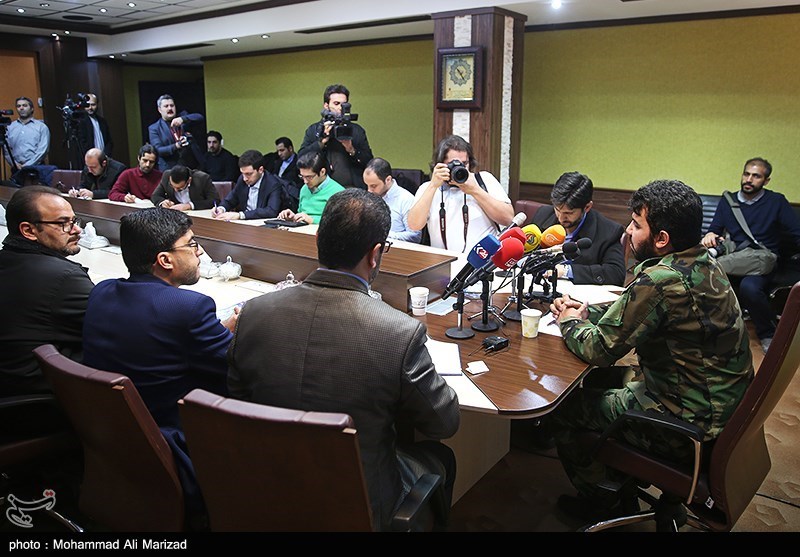 نشست خبری سخنگوی جنبش النجباء در خبرگزاری تسنیم