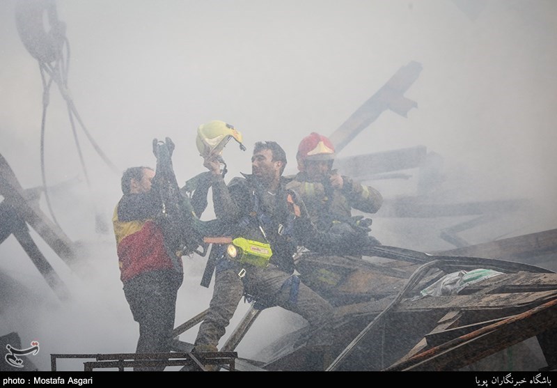 نمایشگاه عکس حادثه پلاسکو