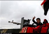 حضور  مجاهدین حشد الشعبی در شمال تلعفر در عملیات موصل