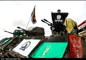 حضور  مجاهدین حشد الشعبی در شمال تلعفر در عملیات موصل