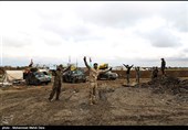 حضور  مجاهدین حشد الشعبی در شمال تلعفر در عملیات موصل