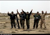 حضور  مجاهدین حشد الشعبی در شمال تلعفر در عملیات موصل