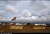 حضور  مجاهدین حشد الشعبی در شمال تلعفر در عملیات موصل