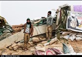 حضور  مجاهدین حشد الشعبی در شمال تلعفر در عملیات موصل