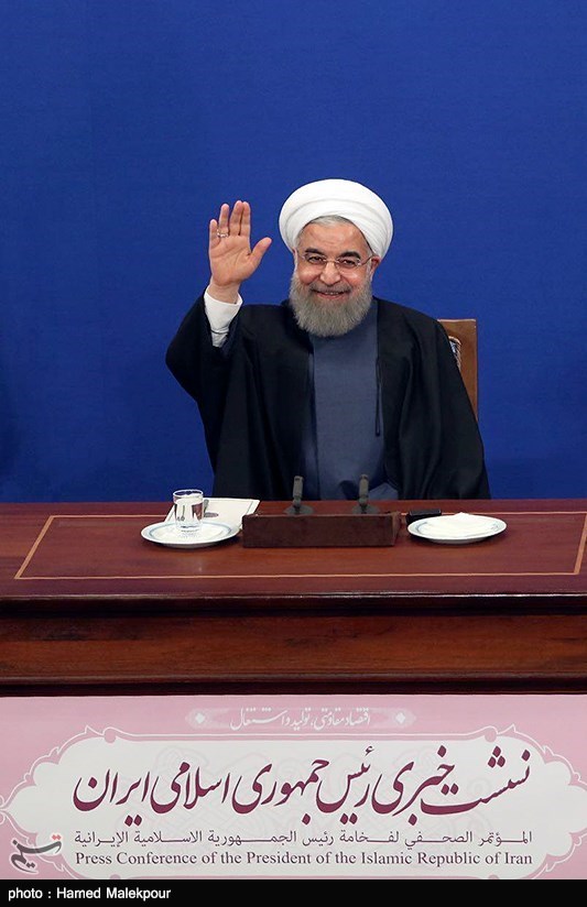 نشست خبری رئیس جمهور