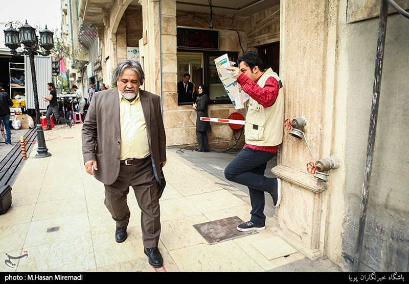 پشت صحنه سریال لژیونر