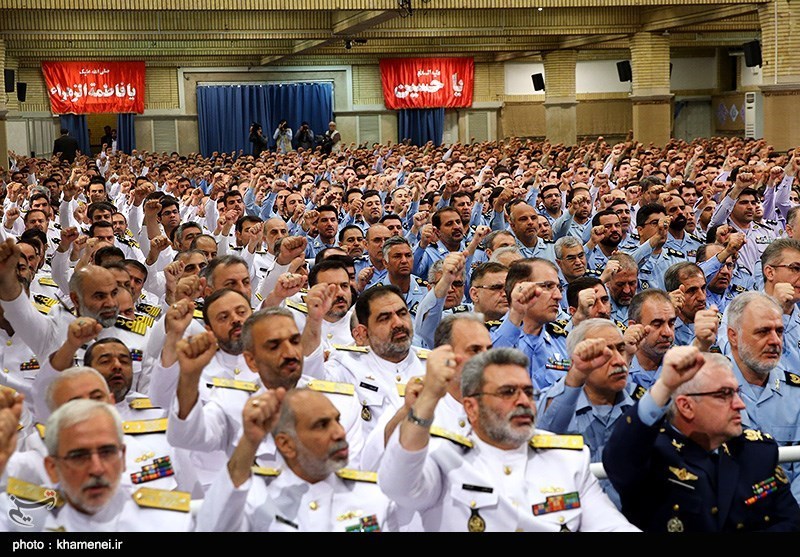 دیدار فرماندهان و کارکنان ارتش با رهبر معظم انقلاب