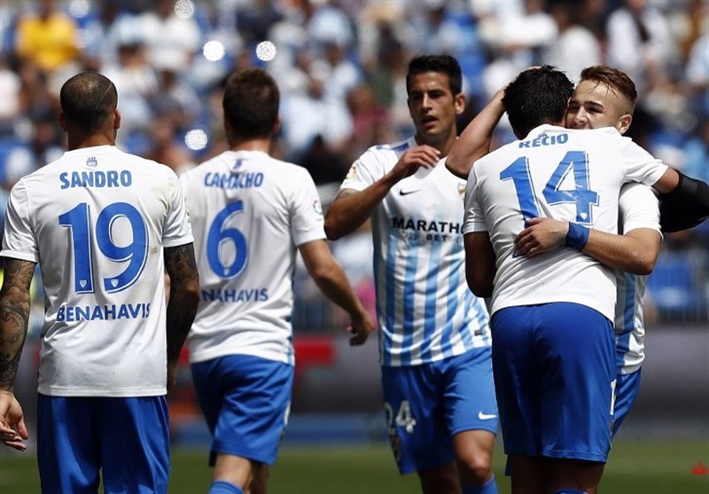 مالاگا صاحب 3 امتیاز شیرین شد