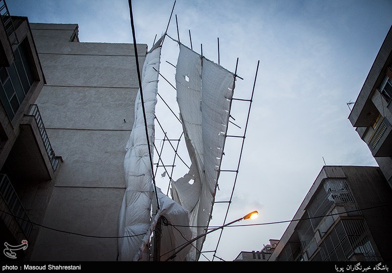 طوفان در تهران