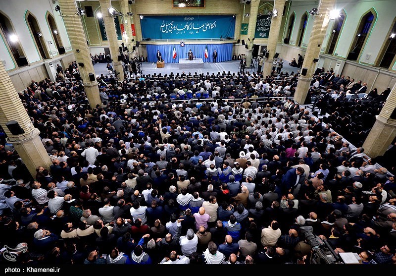 دیدار جمعی از کارگران با رهبر معظم انقلاب