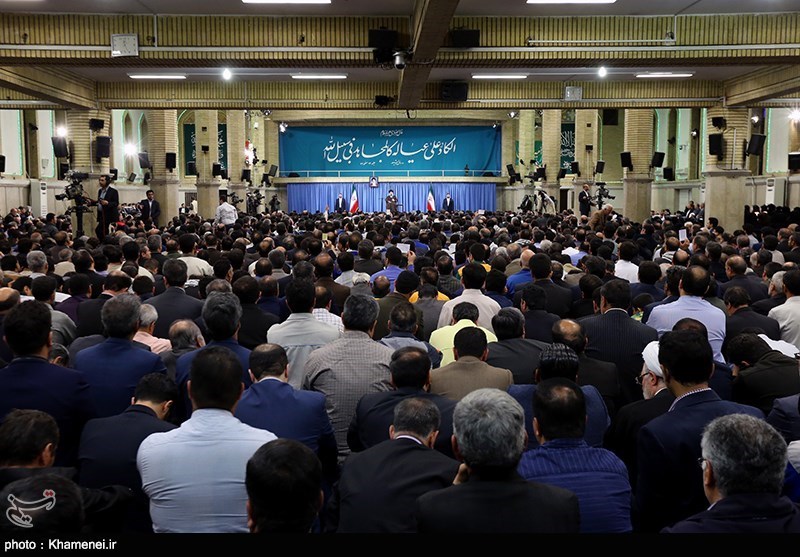 دیدار جمعی از کارگران با رهبر معظم انقلاب