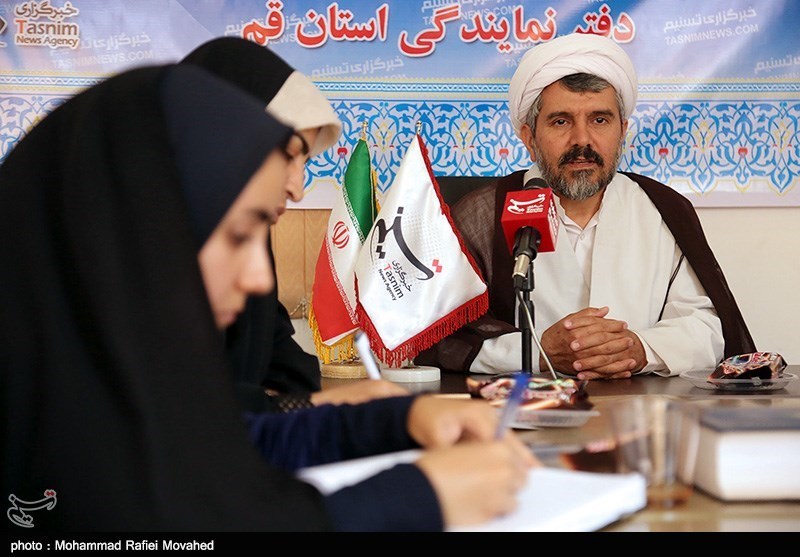 نشست خبری قائم‌مقام ستاد انتخاباتی میرسلیم در قم به‌روایت تصویر